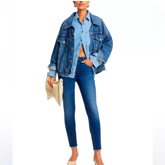 MOTHER Denim - MOTHER Looker Ankle Fray Jeans